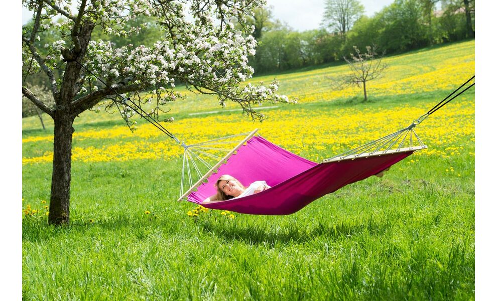 Гамак з планкою Amazonas Miami (Berry) (БЕЗ кріплень), зображення 8