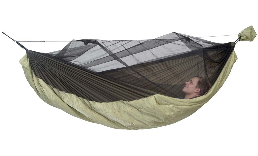 Туристичний гамак з москітною сіткою та ковдрою Amazonas Moskito-Traveller Quilted (БЕЗ кріплень), зображення 2