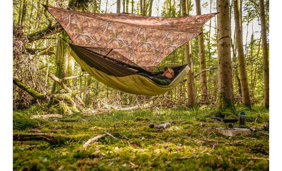 Туристичний гамак з москітною сіткою та ковдрою Amazonas Moskito-Traveller Quilted (БЕЗ кріплень), зображення 7