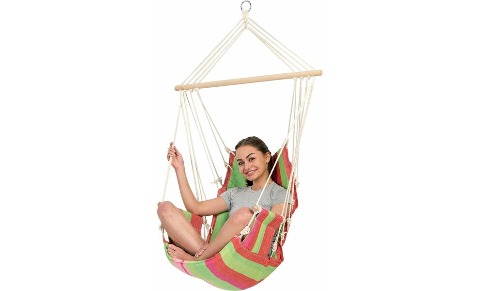 Крісло-гамак Amazonas Palau (Bubblegum) (БЕЗ кріплень), Колір виробника: Bubblegum, зображення 2