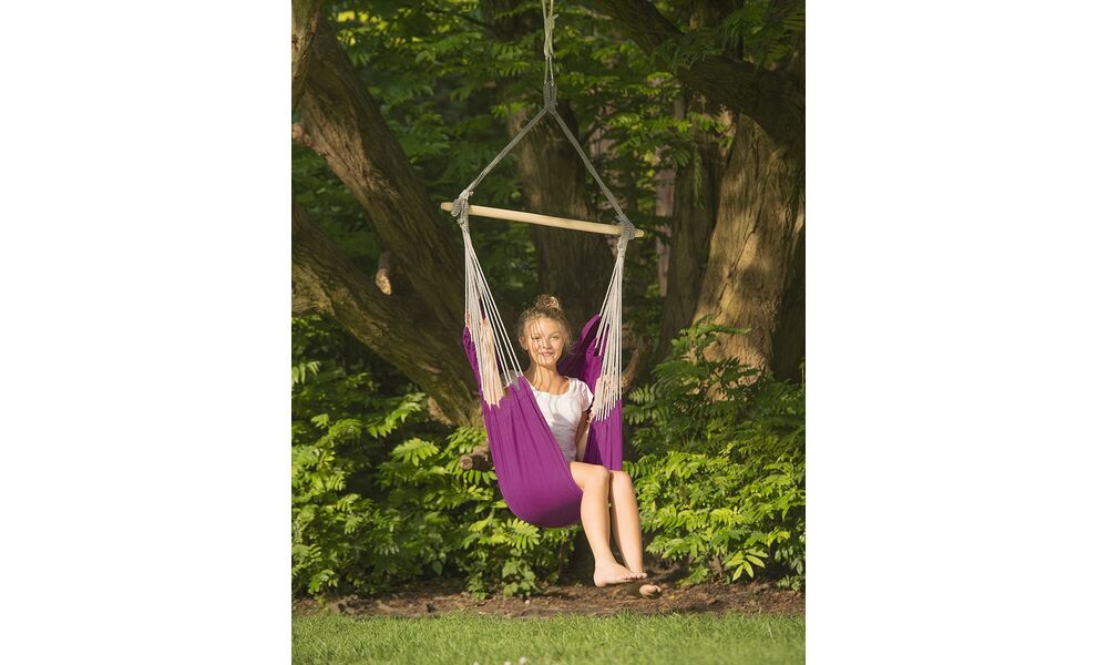 Крісло-гамак Amazonas Panama (Berry) (БЕЗ кріплень), Колір виробника: Berry, зображення 4