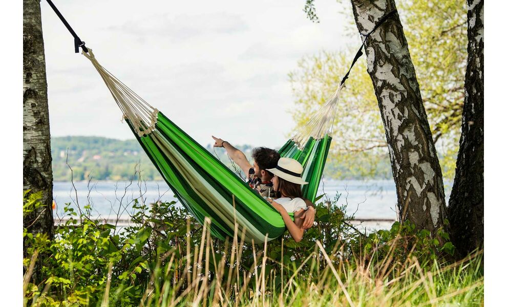 Кемпінговий гамак Amazonas Paradiso (Oliva) (БЕЗ кріплень), Колір виробника: Oliva, зображення 7