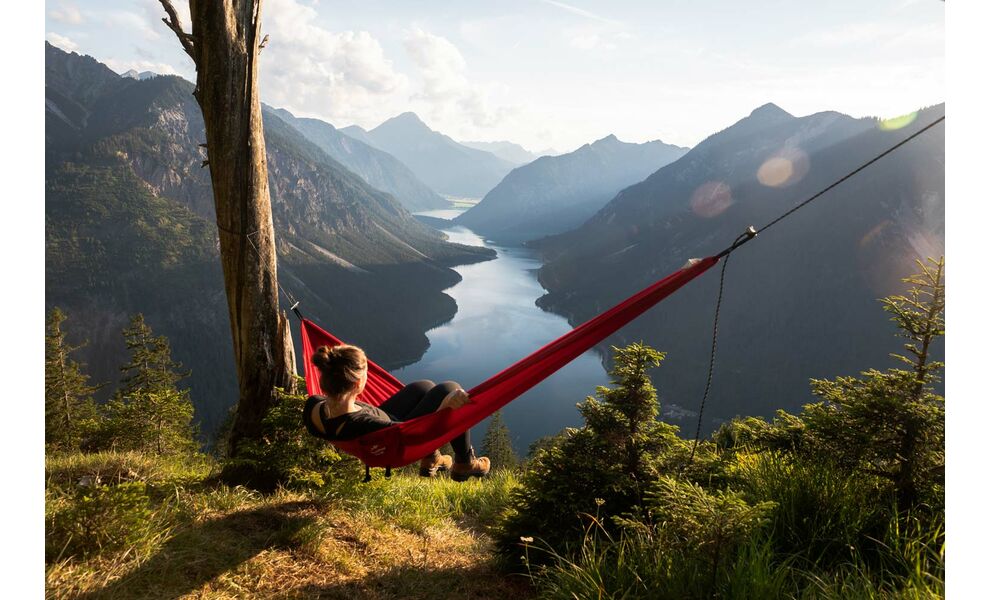 Гамак Amazonas Silk Traveller XL (Chilli) (БЕЗ кріплень), Колір виробника: Chilli, зображення 4