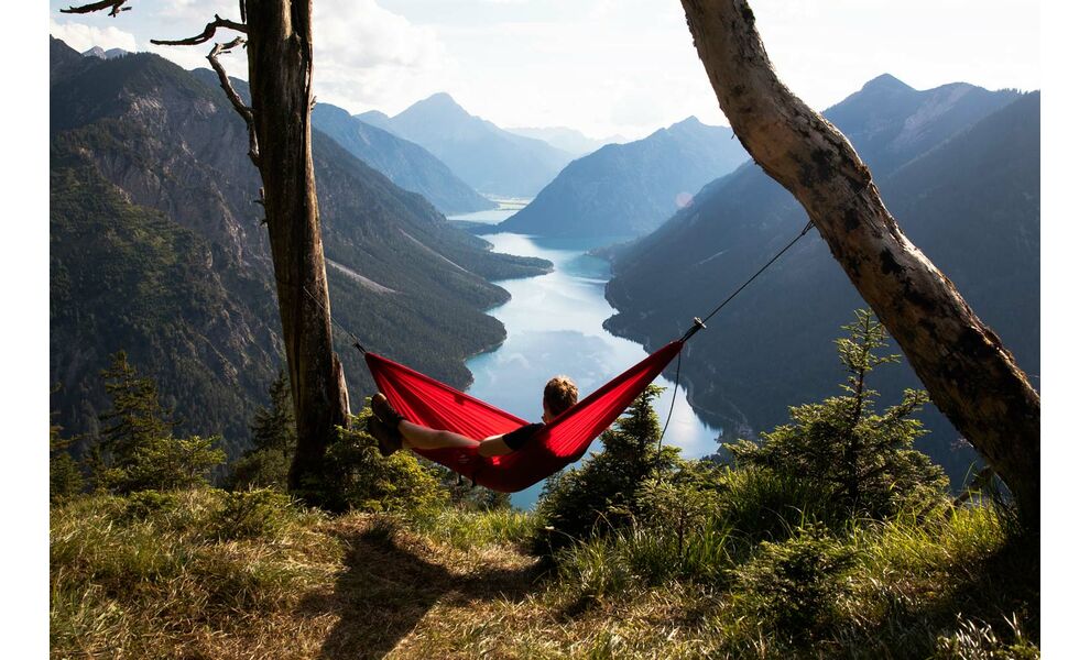 Гамак Amazonas Silk Traveller XL (Chilli) (БЕЗ кріплень), Колір виробника: Chilli, зображення 7