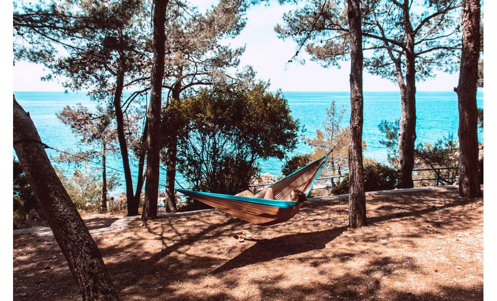 Гамак Amazonas Silk Traveller XL (Mountain) (БЕЗ кріплень), Колір виробника: Mountain, зображення 6