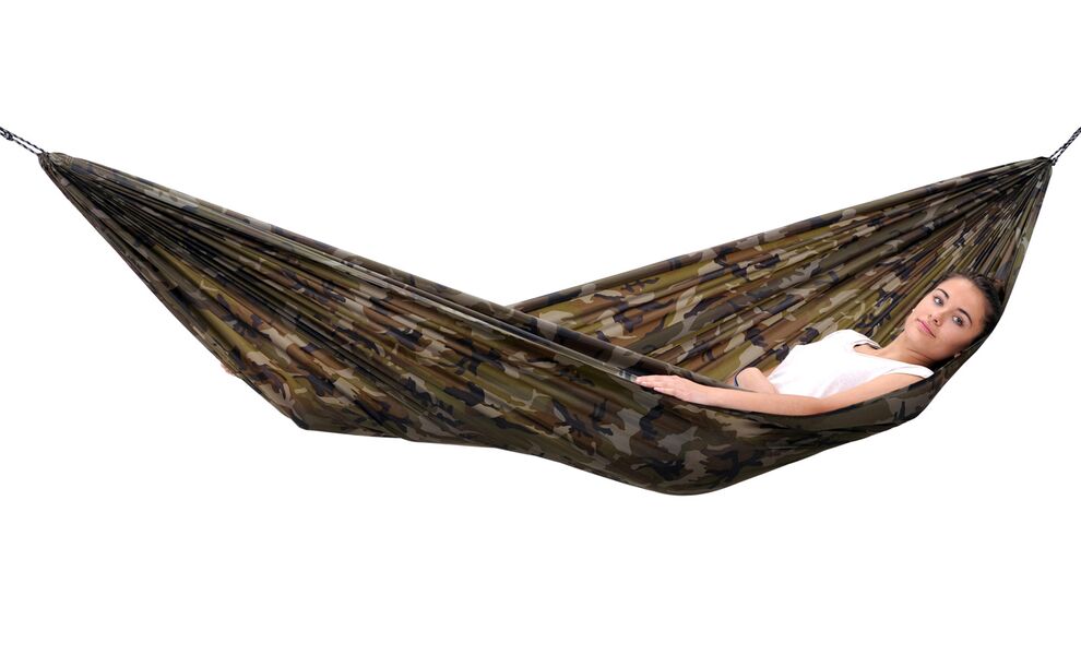 Гамак Amazonas Travel Set (Camouflage) (з кріпленнями), Колір виробника: Camouflage, зображення 2
