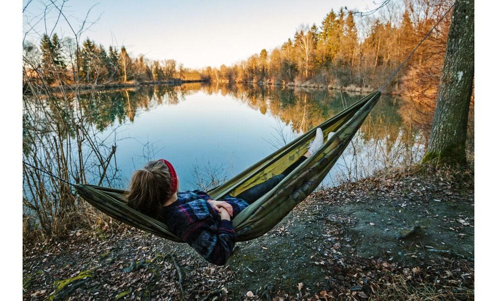 Гамак Amazonas Travel Set (Camouflage) (з кріпленнями), Колір виробника: Camouflage, зображення 5
