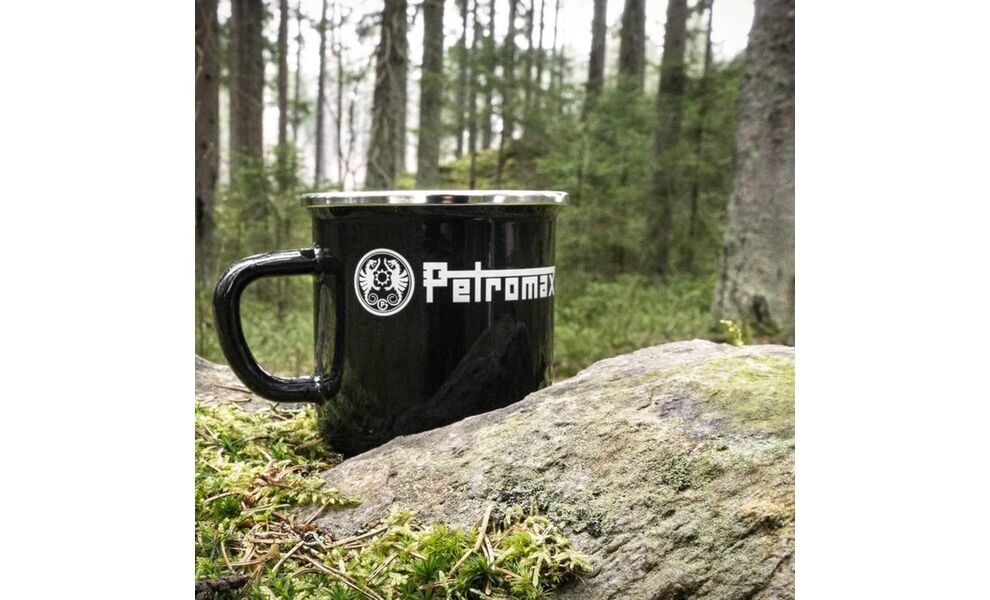 Кемпінгова кружка Petromax Enamel (Black) на 300 мл, Об'єм: 300, Колір: Black, зображення 4
