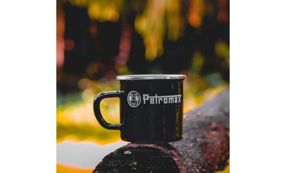 Кемпінгова кружка Petromax Enamel (Black) на 300 мл, Об'єм: 300, Колір: Black, зображення 7