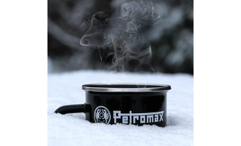 Кемпінгова кружка Petromax Enamel (Black) на 300 мл, Об'єм: 300, Колір: Black, зображення 8