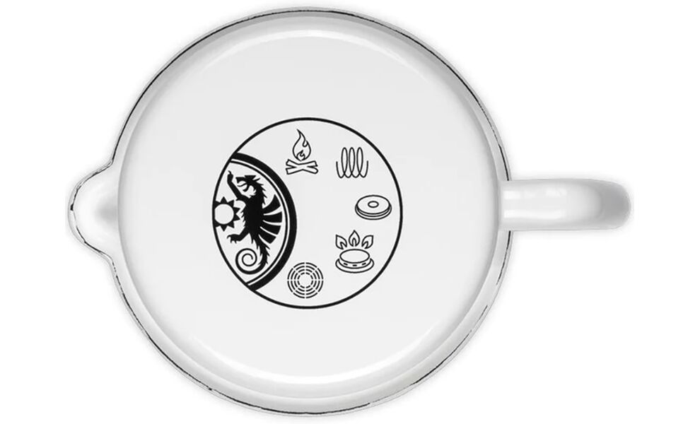 Кемпінгова кружка Petromax Enamel (White) на 300 мл, Об'єм: 300, Колір: White, зображення 2