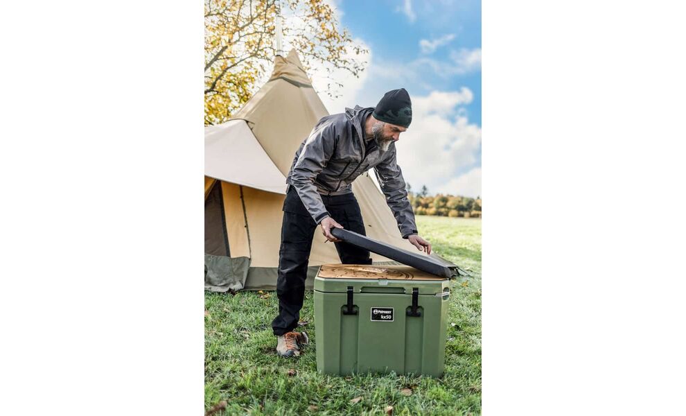 Термобокс Petromax Passive Cooler Box, 50 л, Об'єм: 50, Колір: Sand, зображення 12