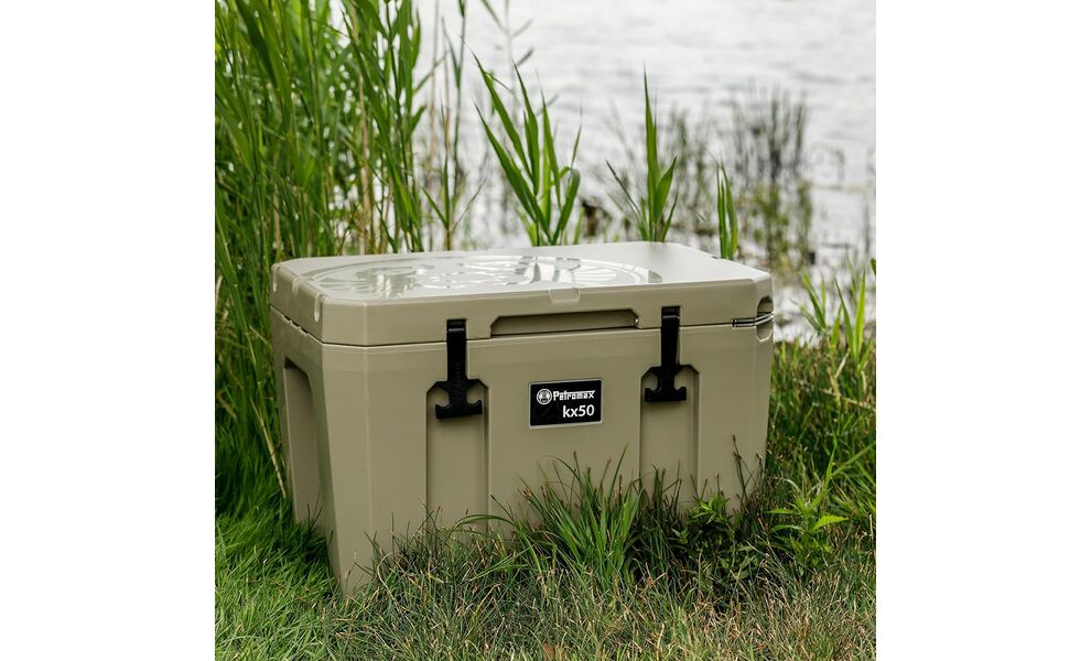 Термобокс Petromax Passive Cooler Box, 50 л, Об'єм: 50, Колір: Sand, зображення 10
