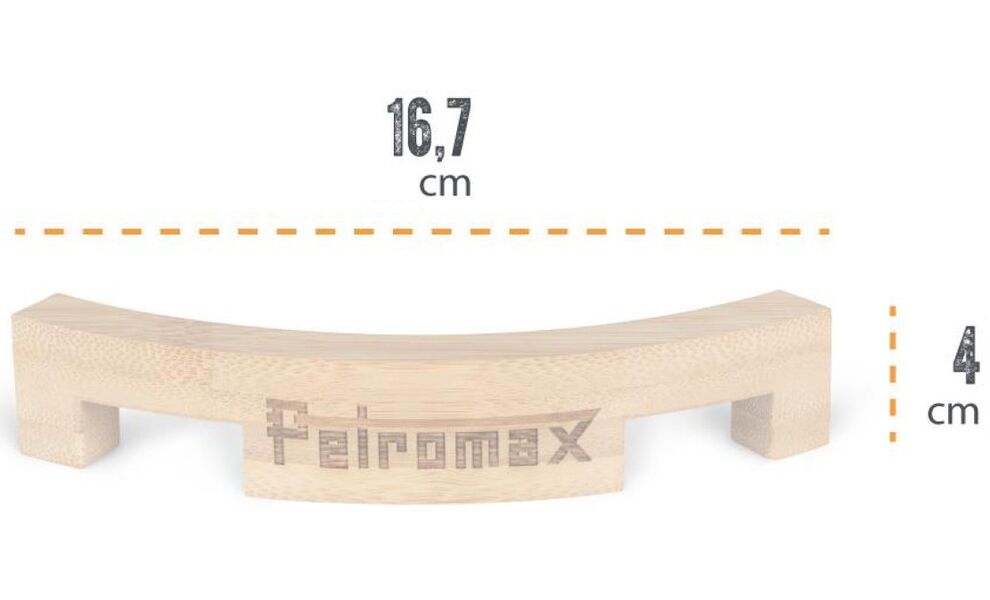 Дерев'яний роздільник-підставка для кришки Petromax Lid Spacer казана-жаровні Dutch Oven (2 шт.), зображення 4