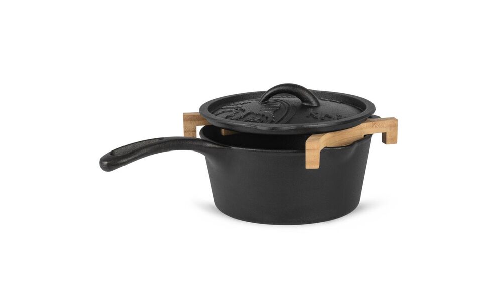 Дерев'яний роздільник-підставка для кришки Petromax Lid Spacer казана-жаровні Dutch Oven (2 шт.), зображення 6