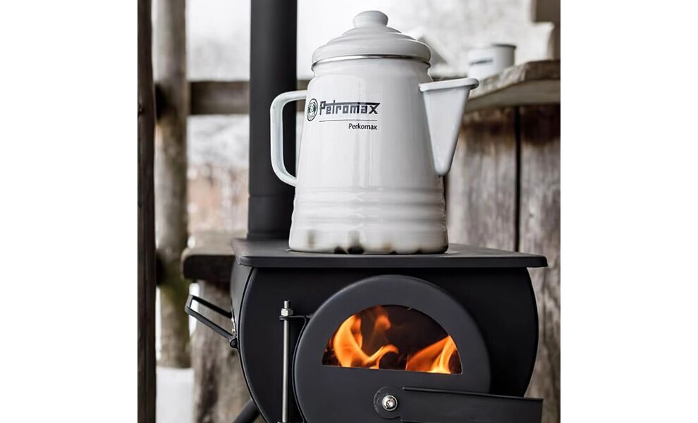 Туристична кавоварка-перколятор Petromax Tea and Coffee (White), 1,3 л, Об'єм: 1,3, Колір виробника: White, зображення 14