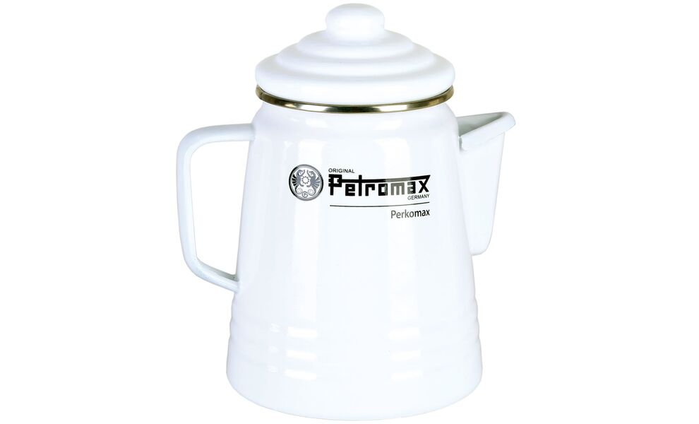 Туристична кавоварка-перколятор Petromax Tea and Coffee (White), 1,3 л, Об'єм: 1,3, Колір виробника: White, зображення 3