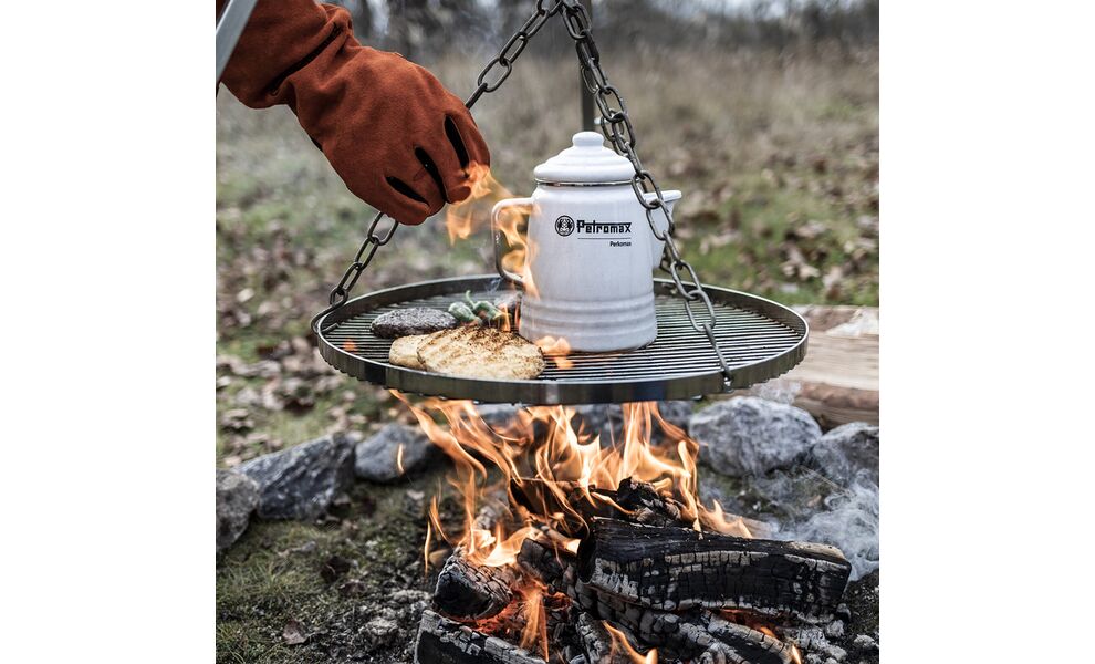 Туристична кавоварка-перколятор Petromax Tea and Coffee (White), 1,3 л, Об'єм: 1,3, Колір виробника: White, зображення 8