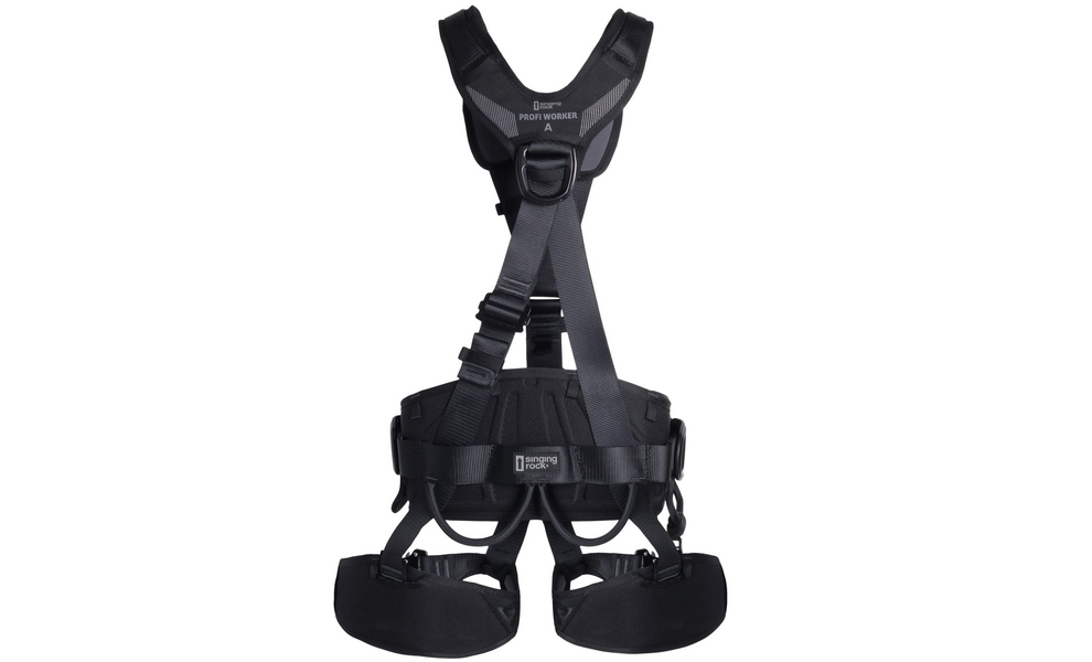 Повна обв'язка Singing Rock Profi Worker 3D Speed (Black), Колір виробника: Black, Тип розміру: M/L, зображення 3