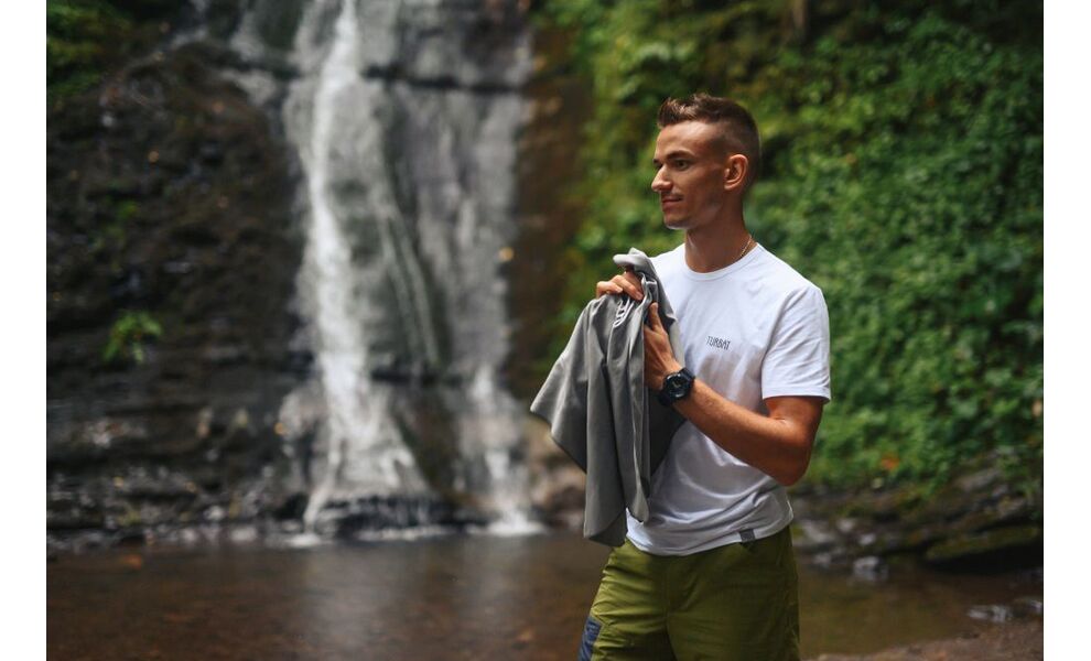 Футболка чоловіча Turbat Emblema (White), Колір виробника: White, Розмір: S, зображення 2