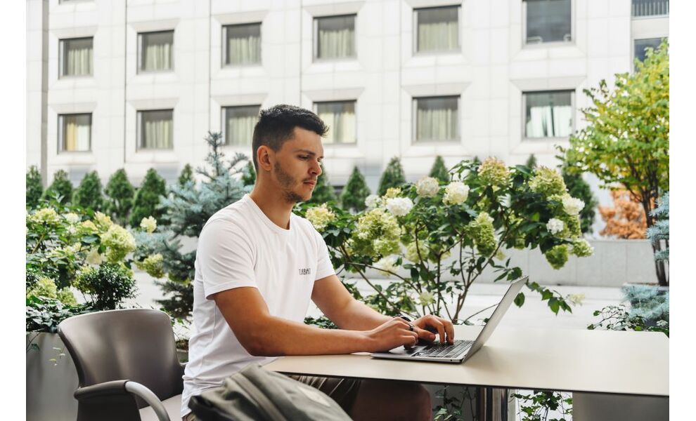 Футболка чоловіча Turbat Emblema (White), Колір виробника: White, Розмір: S, зображення 3