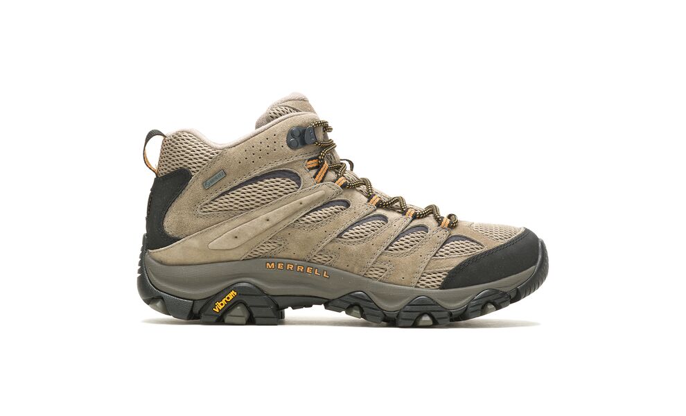 Трекінгові черевики чоловічі Merrell Moab 3 Mid GTX (Pecan), Колір виробника: Pecan, Тип колодки: середня, Розмір виробника: US 9 (EU 43), зображення 2
