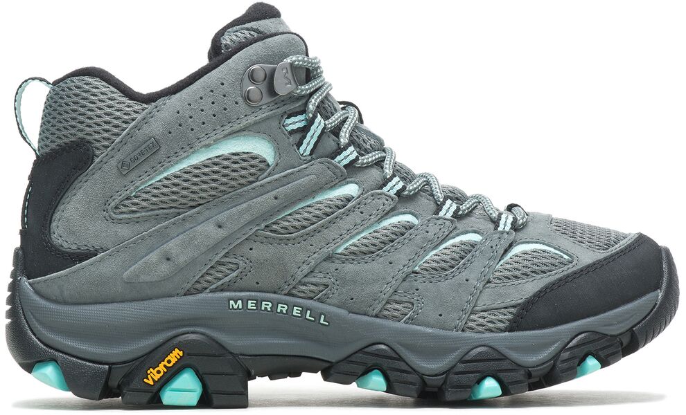 Трекінгові черевики жіночі Merrell Moab 3 Mid GTX (Sedona Sage), Колір виробника: Sedona Sage, Тип колодки: середня, Розмір виробника: US 8,5 (EU 39), зображення 2