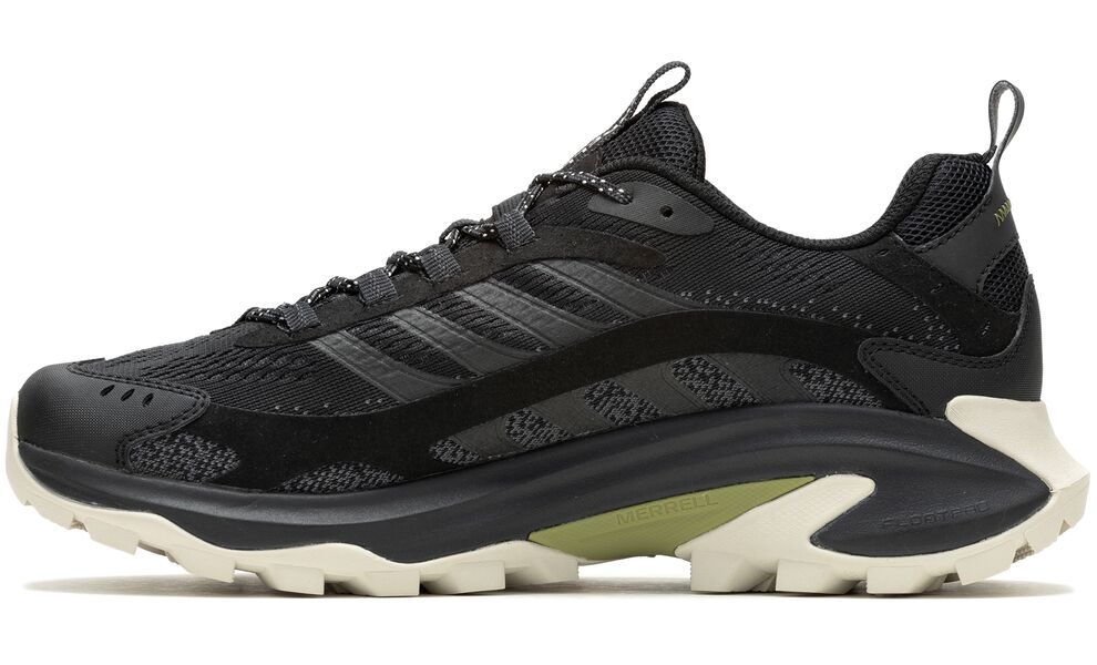 Трекінгові кросівки чоловічі Merrell Moab Speed 2 (Black), Колір виробника: Black, Тип колодки: середня, Розмір виробника: US 11 (EU 45), зображення 3