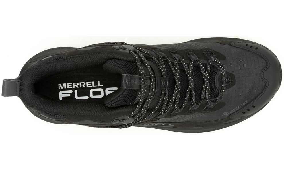 Трекінгові черевики чоловічі Merrell Moab Speed 2 MID GTX (Black), Колір виробника: Black, Тип колодки: середня, Розмір виробника: US 10 (EU 44), зображення 5