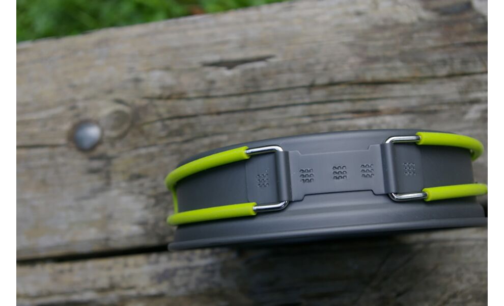 Кемпінговий набір посуду з чохлом Pinguin Quadri на 4 особи: 2 каструлі, 2 сковороди, 4 миски, зображення 7