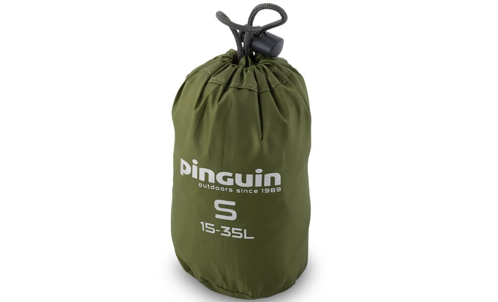 Дощовик на рюкзак Pinguin Raincover - S (Khaki), 15-35 л, Об'єм рюкзака: 15-35, Колір виробника: Khaki, зображення 6
