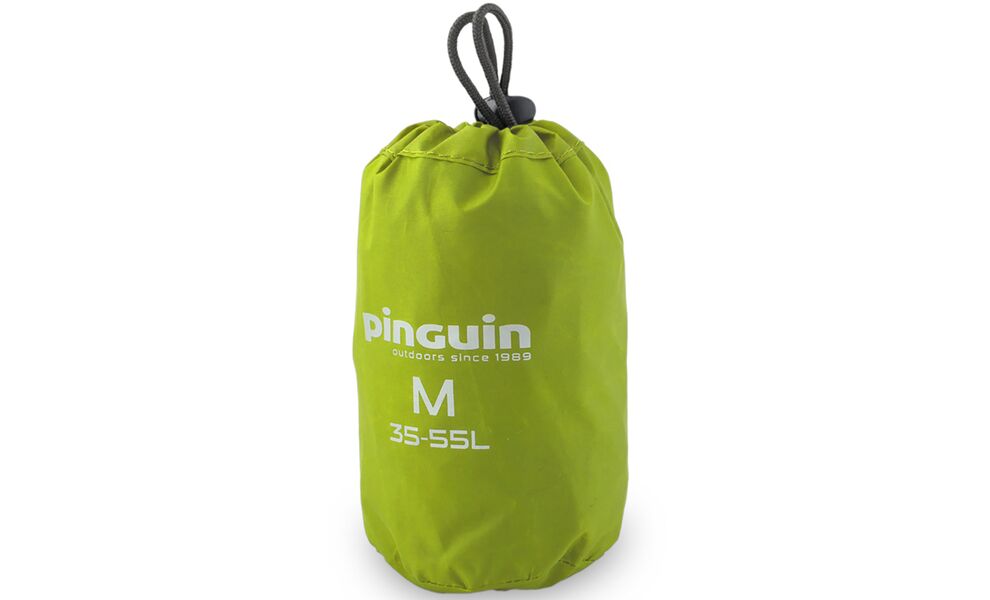 Дощовик на рюкзак Pinguin Raincover - M (Yellow/Green), 35-55 л, Об'єм рюкзака: 35-55, Колір виробника: Yellow/Green, зображення 6