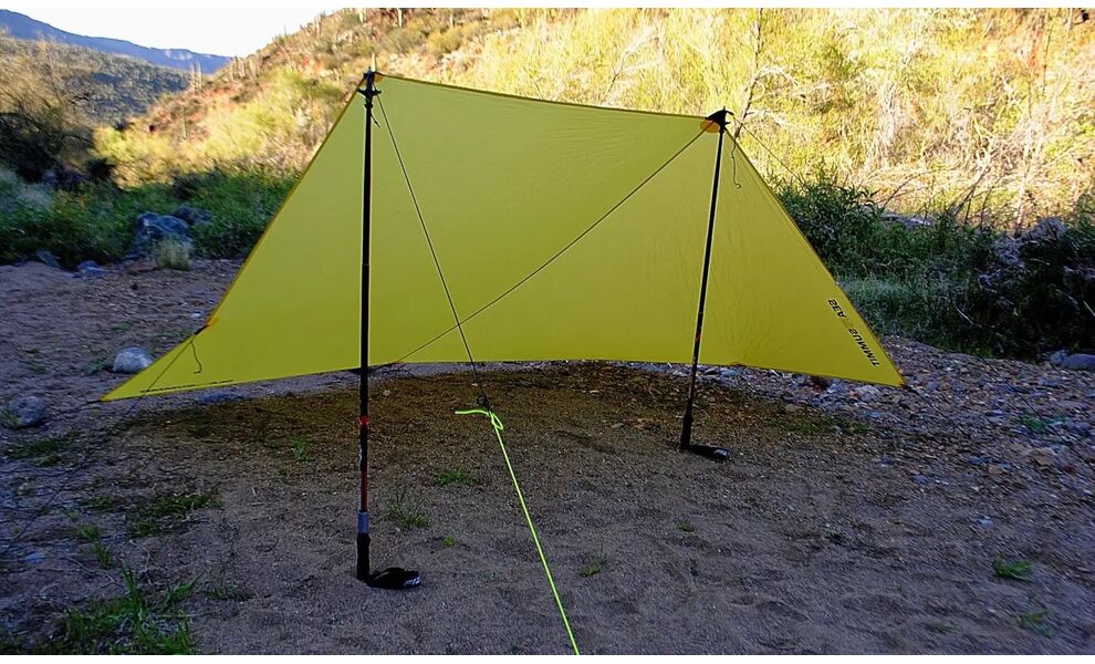 Тент Sea to Summit Escapist Tarp - Medium, 260x200 см, Розмір: 260x200, Колір виробника: Lime, зображення 10