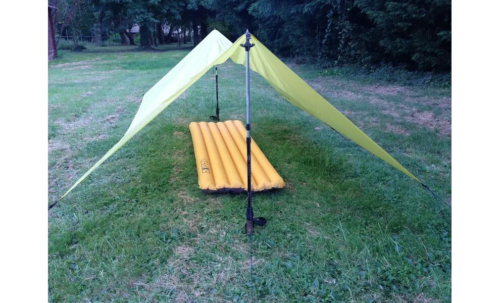 Тент Sea to Summit Escapist Tarp - Medium, 260x200 см, Розмір: 260x200, Колір виробника: Lime, зображення 11