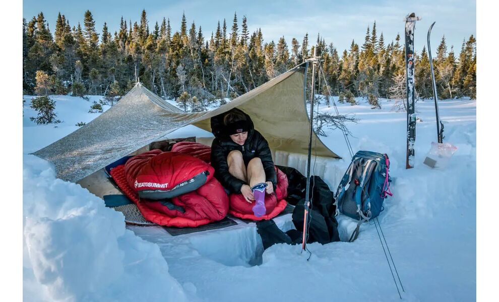 Тент Sea to Summit Escapist Tarp - Medium, 260x200 см, Розмір: 260x200, Колір виробника: Lime, зображення 12