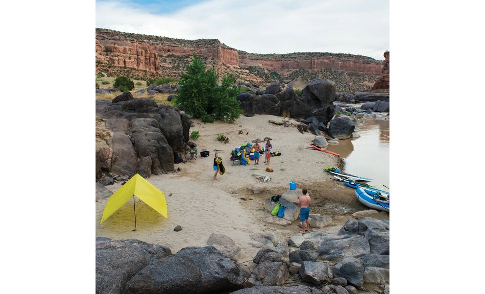 Тент Sea to Summit Escapist Tarp - Medium, 260x200 см, Розмір: 260x200, Колір виробника: Lime, зображення 13