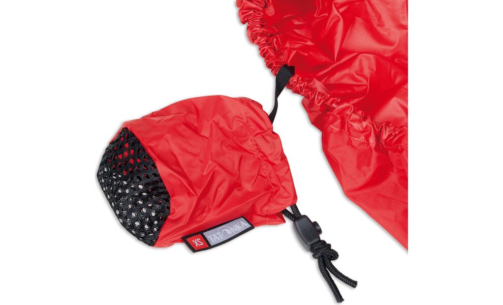 Дощовик на рюкзак Tatonka Rain Flap - M (Red), 40-55 л, Об'єм рюкзака: 40-55, Колір виробника: Red, зображення 6