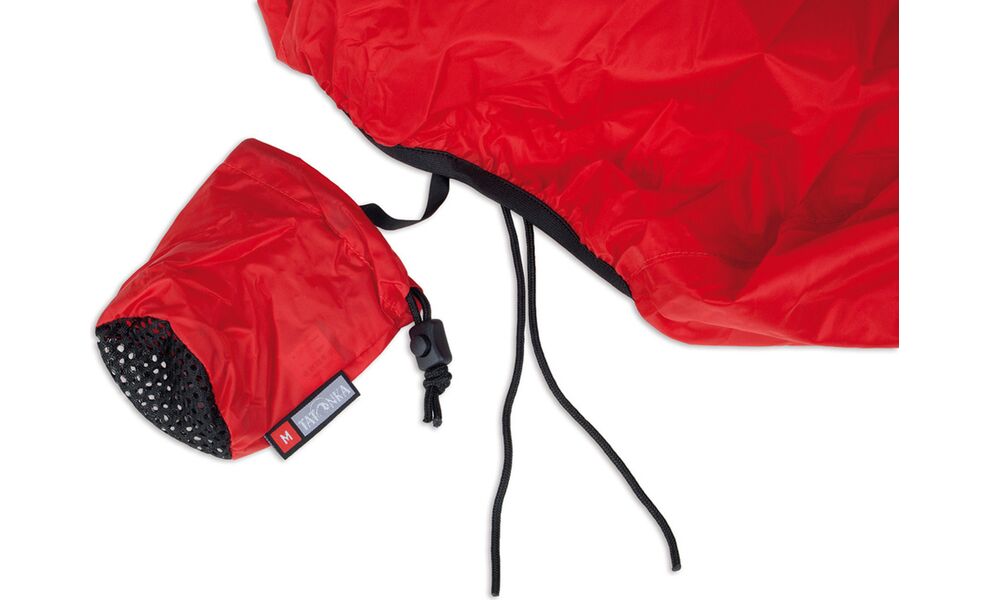 Дощовик на рюкзак Tatonka Rain Flap - XS (Red), 20-30 л, Об'єм рюкзака: 20-30, Колір виробника: Red, зображення 7