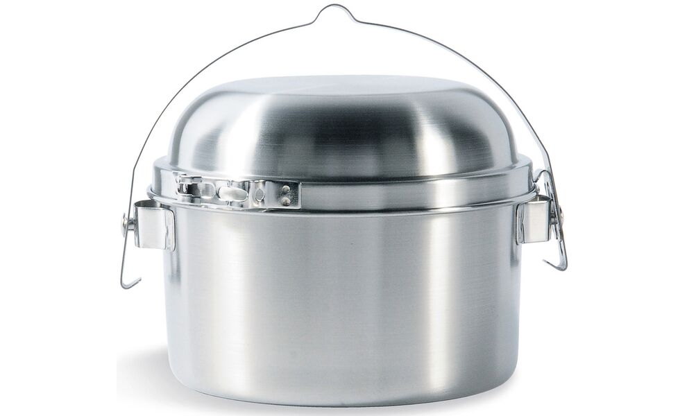 Туристичний набір сталевого посуду Tatonka Kettle на 1 л: казанок, сковорода, Тип комплекту: 1 л, зображення 2