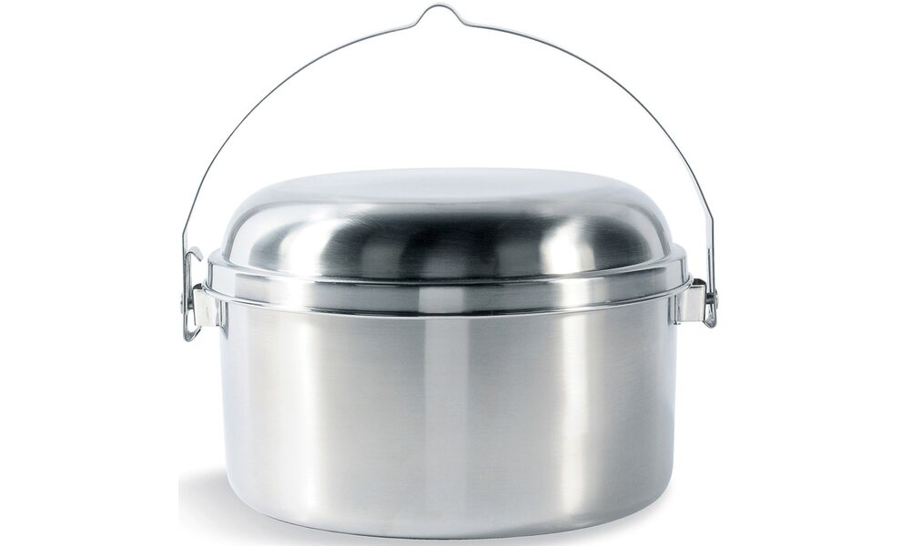 Туристичний набір сталевого посуду Tatonka Kettle на 2,5 л: казанок, сковорода, Тип комплекту: 2,5 л, зображення 2