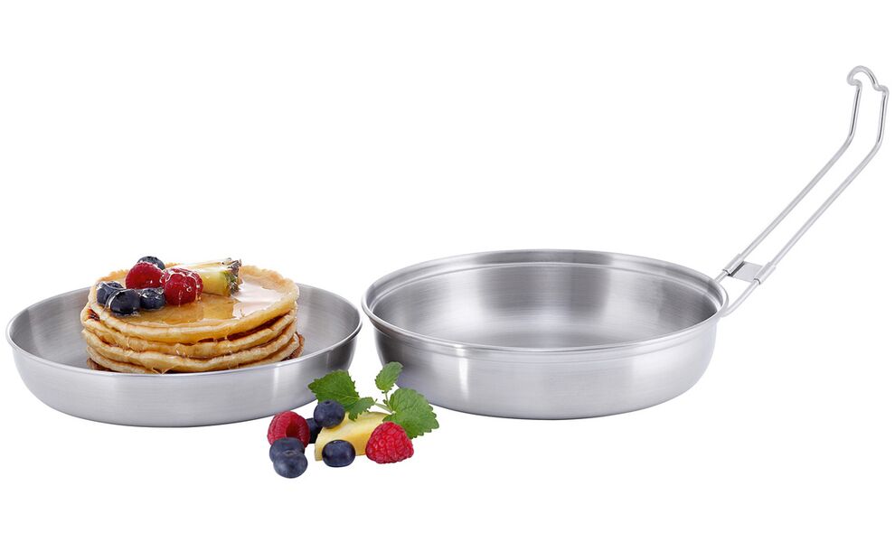 Похідний набір сталевого посуду Tatonka Scout Set на 600 мл: каструля, миска, Тип комплекту: 600 мл, зображення 3