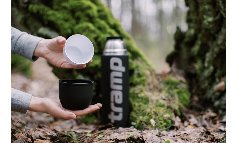 Термос Tramp Soft Touch UTRC-109 (Grey) на 1 л, Об'єм: 1000, Колір: Grey, зображення 9