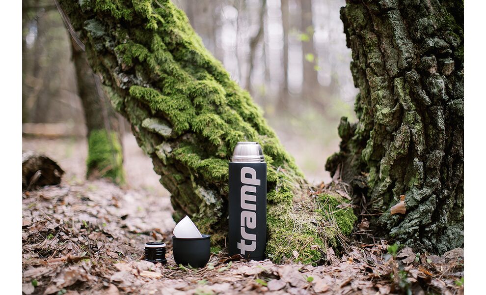 Термос Tramp Soft Touch UTRC-109 (Grey) на 1 л, Об'єм: 1000, Колір: Grey, зображення 6