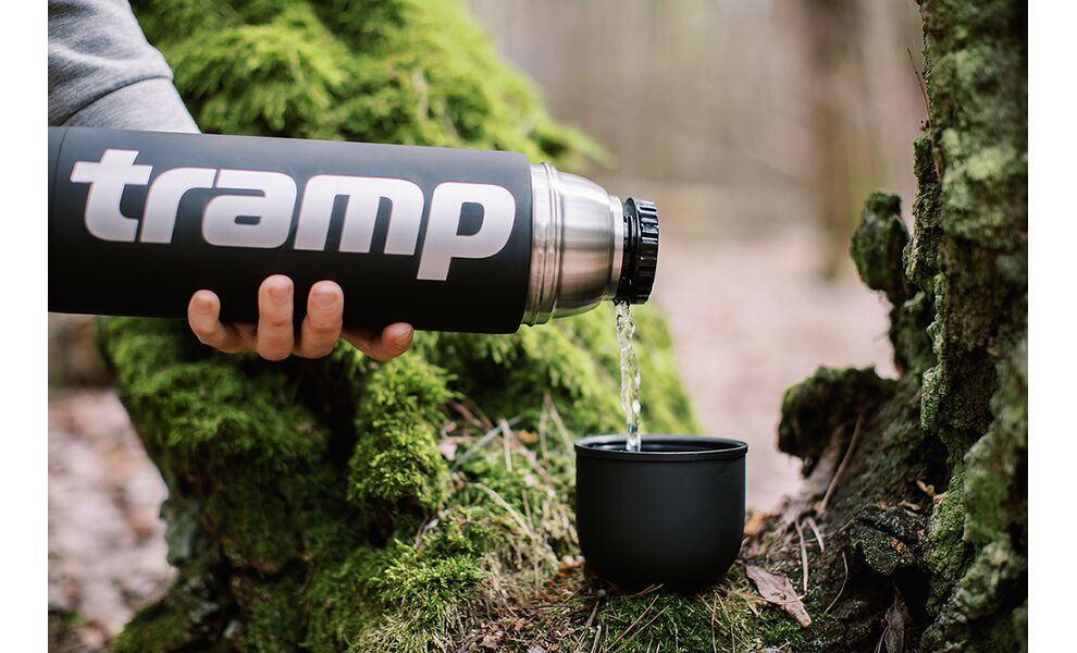 Термос Tramp Soft Touch UTRC-109 (Black) на 1 л, Об'єм: 1000, Колір: Black, зображення 5
