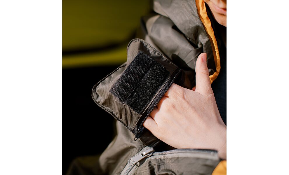 Демісезонний туристичний спальник Tramp Windy Light (Yellow) до 5°C: з капюшоном, Максимальний зріст користувача: 195, Колір: Yellow/Grey, Сторона застібки: ліва, зображення 20