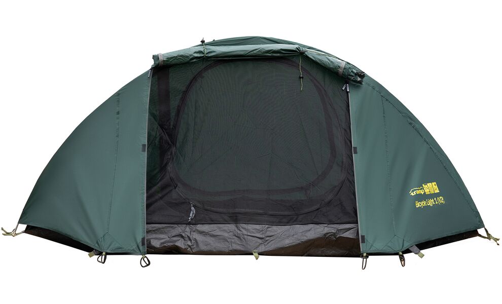1-місний намет Tramp Bicycle Light 1 V2: двошаровий, Кількість місць: 1, Колір: Green, зображення 5