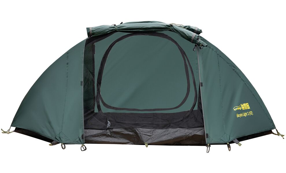 1-місний намет Tramp Bicycle Light 1 V2: двошаровий, Кількість місць: 1, Колір: Green, зображення 6