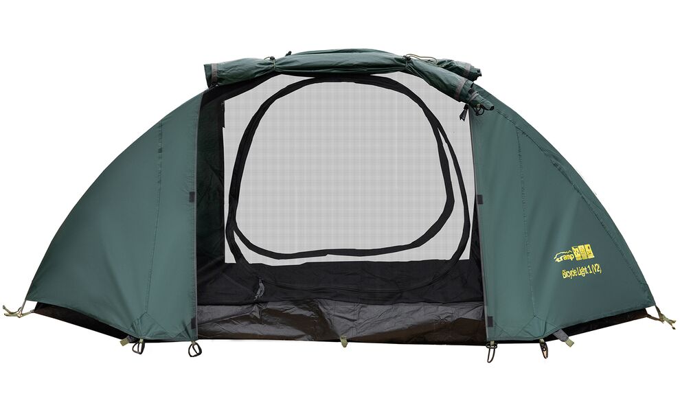 1-місний намет Tramp Bicycle Light 1 V2: двошаровий, Кількість місць: 1, Колір: Green, зображення 7