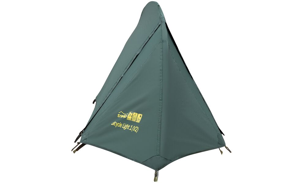 1-місний намет Tramp Bicycle Light 1 V2: двошаровий, Кількість місць: 1, Колір: Green, зображення 9