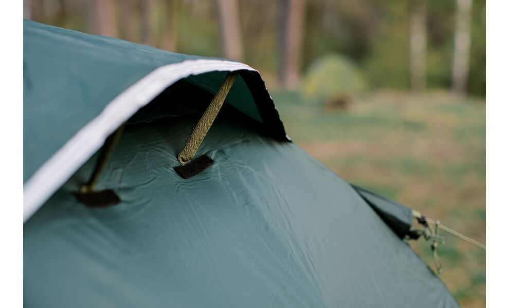 2-місний намет Tramp Nishe 2 V2: двошаровий, Кількість місць: 2, Колір: Green, зображення 34